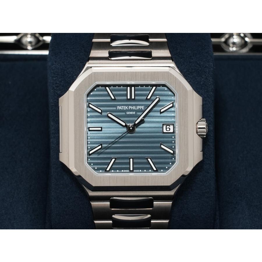 パテックフィリップ キュビタス Ref.7128/1G-001 ホワイトゴールド ブルーグレ?ー文字盤 | PATEK PHILIPPE | 01
