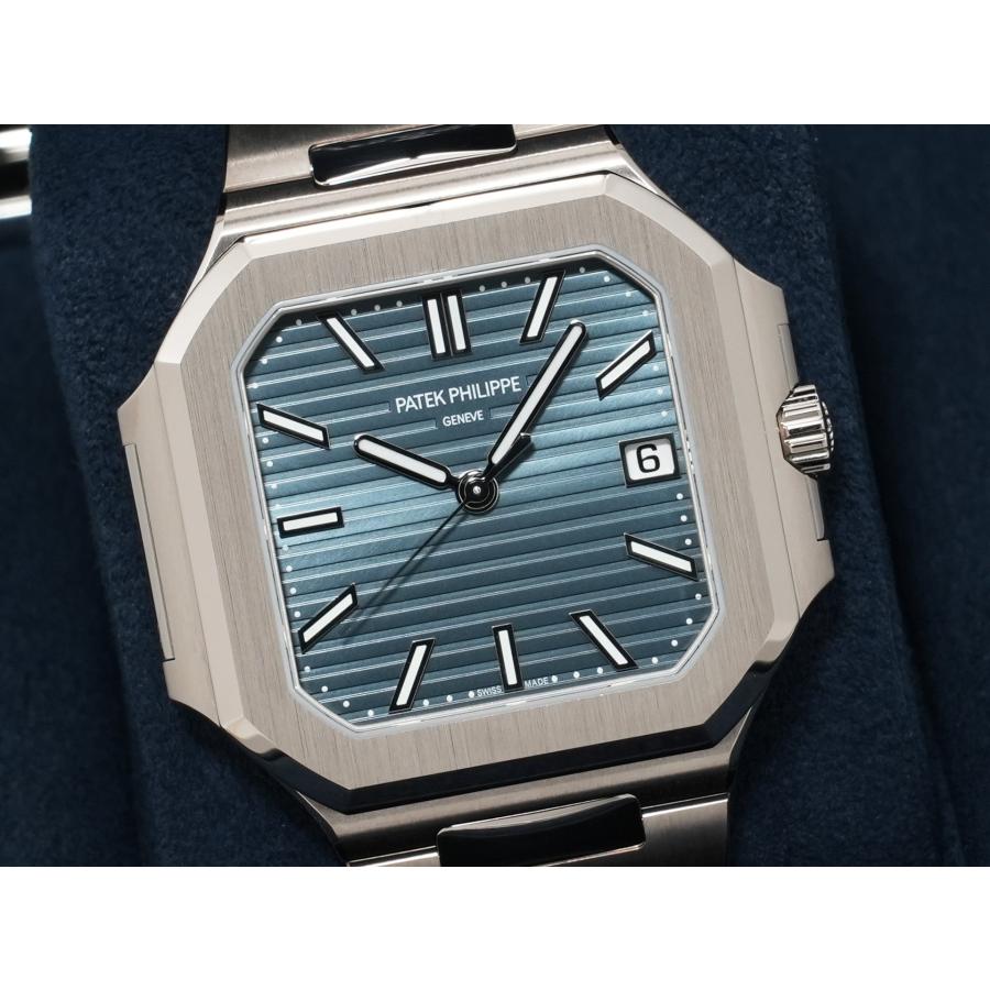 パテックフィリップ キュビタス Ref.7128/1G-001 ホワイトゴールド ブルーグレ?ー文字盤 | PATEK PHILIPPE | 02