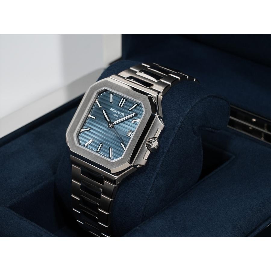 パテックフィリップ キュビタス Ref.7128/1G-001 ホワイトゴールド ブルーグレ?ー文字盤 | PATEK PHILIPPE | 03