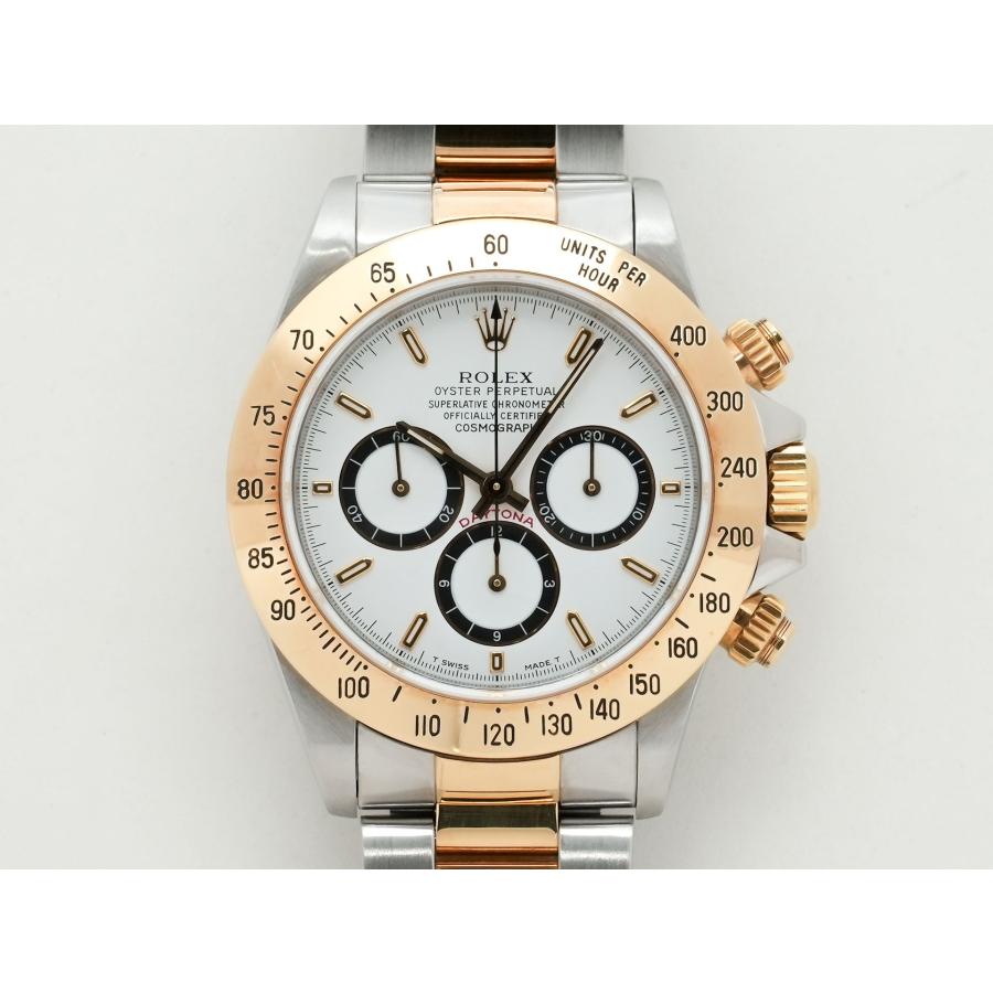 ロレックス デイトナ エルプリメロ Ref.16523 SS/YG ホワイト文字盤 | コスモグラフ デイトナ | 01