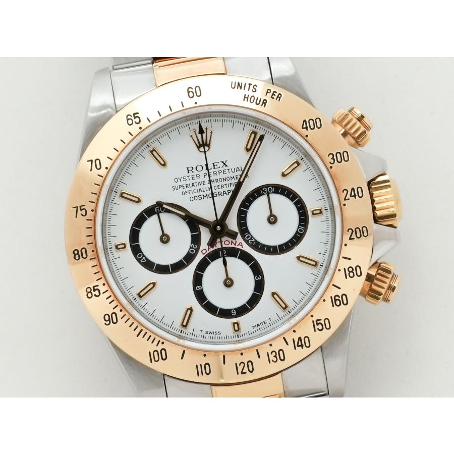 ロレックス デイトナ エルプリメロ Ref.16523 SS/YG ホワイト文字盤 | コスモグラフ デイトナ | 02
