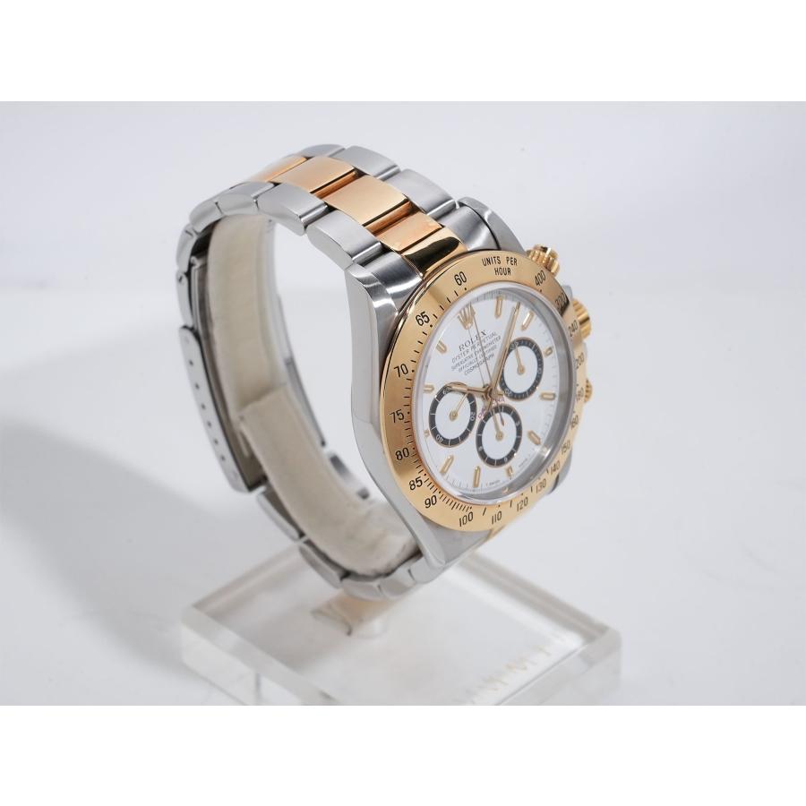 ロレックス デイトナ エルプリメロ Ref.16523 SS/YG ホワイト文字盤 | コスモグラフ デイトナ | 04
