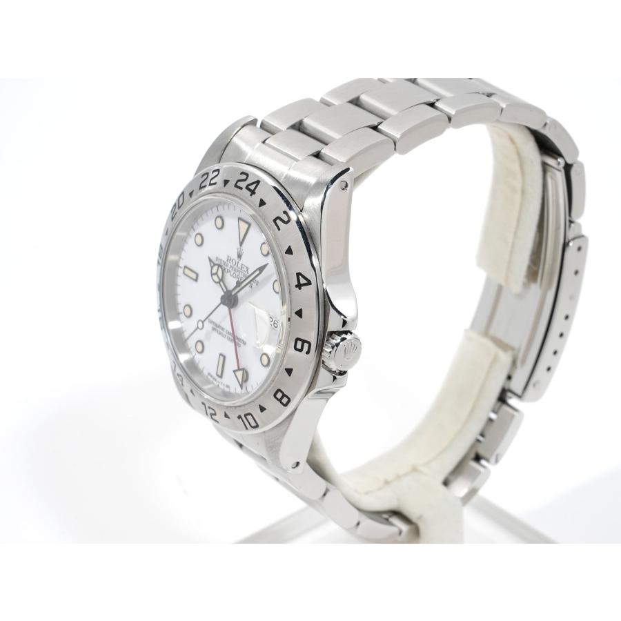 ロレックス エクスプローラーII Ref.16570 ステンレススチール ホワイト文字盤 オイスターブレスレット | エクスプローラーII | 03