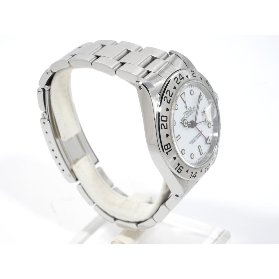 ロレックス エクスプローラーII Ref.16570 ステンレススチール ホワイト文字盤 オイスターブレスレット | エクスプローラーII | 04