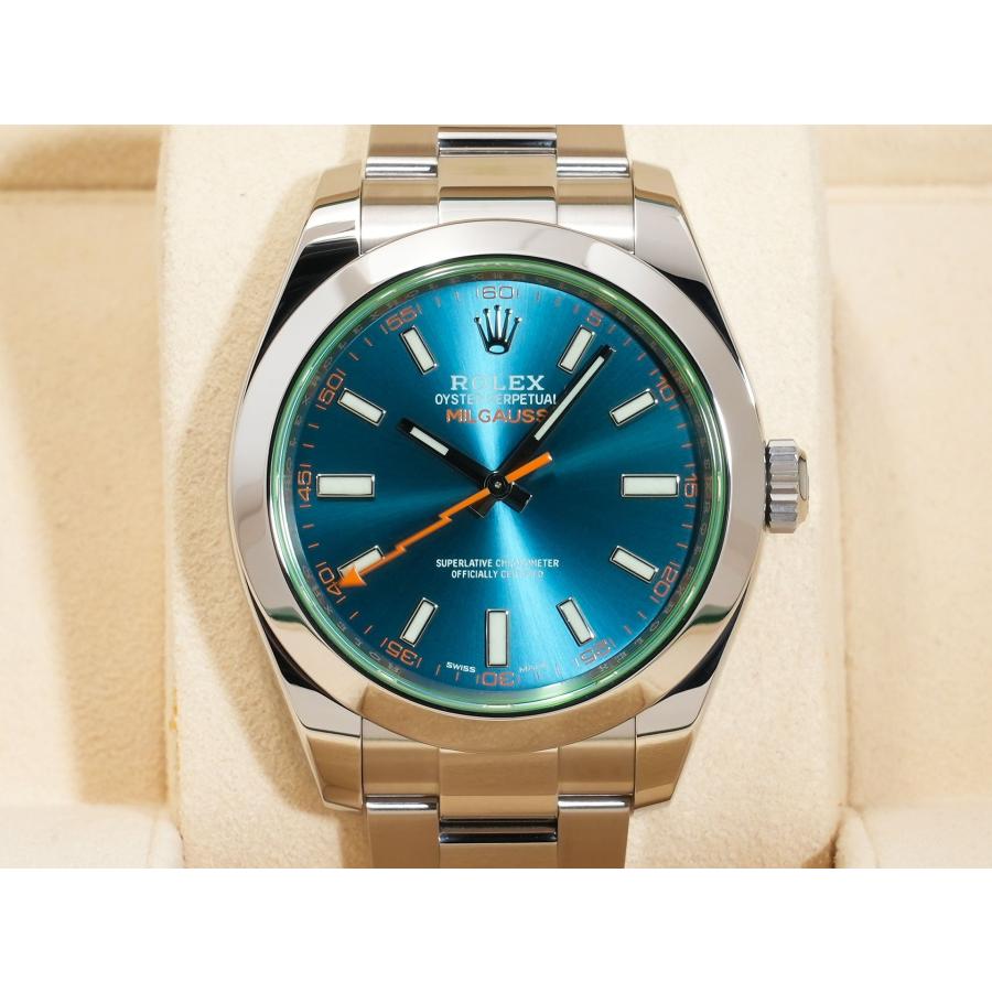 ロレックス ミルガウス Ref.116400GV SS Zブルー文字盤 | ミルガウス | 01