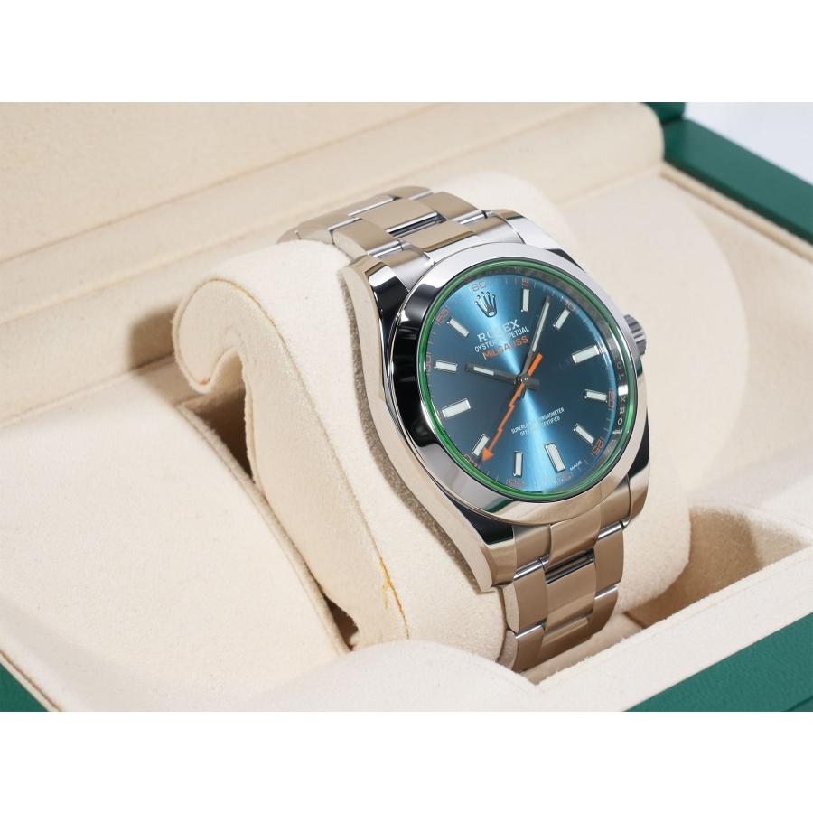 ロレックス ミルガウス Ref.116400GV SS Zブルー文字盤 | ミルガウス | 04