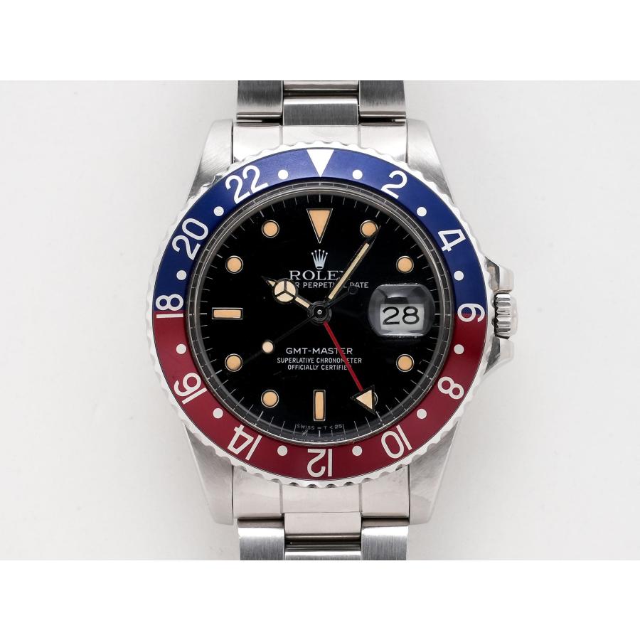 ロレックス GMTマスター Ref.16750 SS ブラック文字盤 | GMTマスター | 01