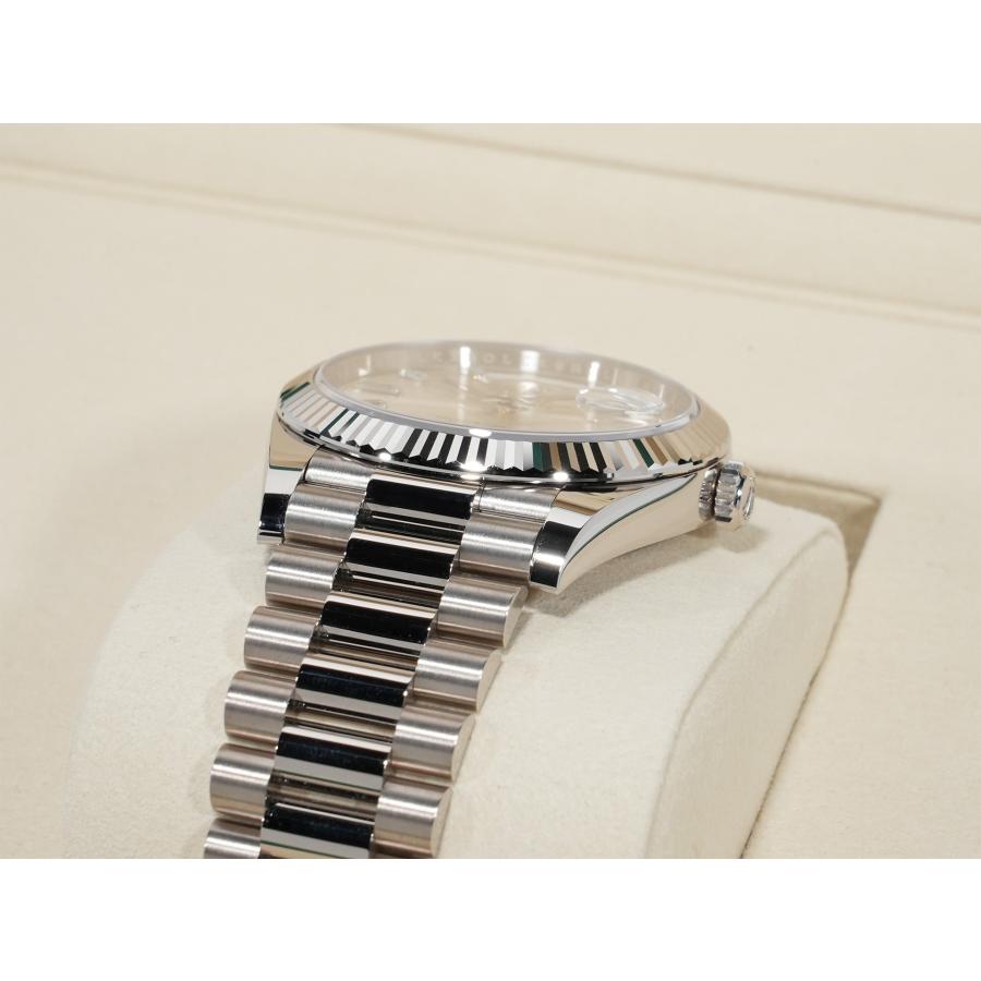 ロレックス デイデイト40 Ref.228239A ホワイトゴールド シルバーx10Pダイヤ文字盤 | デイデイト | 05