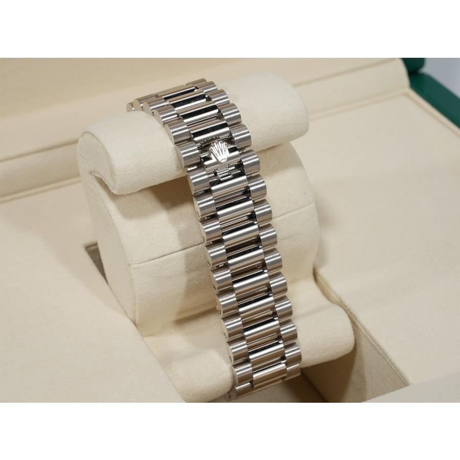 ロレックス デイデイト40 Ref.228239A ホワイトゴールド シルバーx10Pダイヤ文字盤 | デイデイト | 06