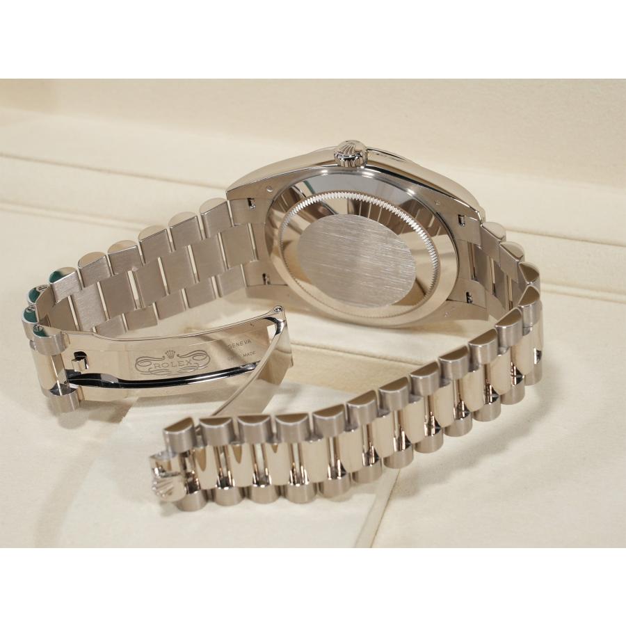 ロレックス デイデイト40 Ref.228239A ホワイトゴールド シルバーx10Pダイヤ文字盤 | デイデイト | 07