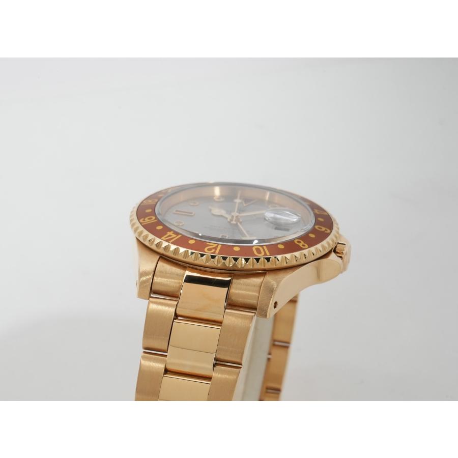 ロレックス GMTマスターII Ref.16718RG イエローゴールド シルバー文字盤 | GMTマスター | 05