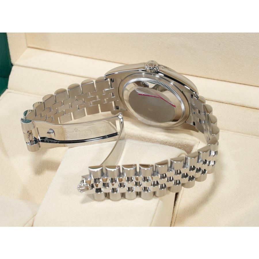 ロレックス デイトジャスト36 Ref.116234 ステンレススチール/ホワイトゴールド ブラックコンセントリック文字盤 ジュビリーブレスレット | デイトジャスト | 07