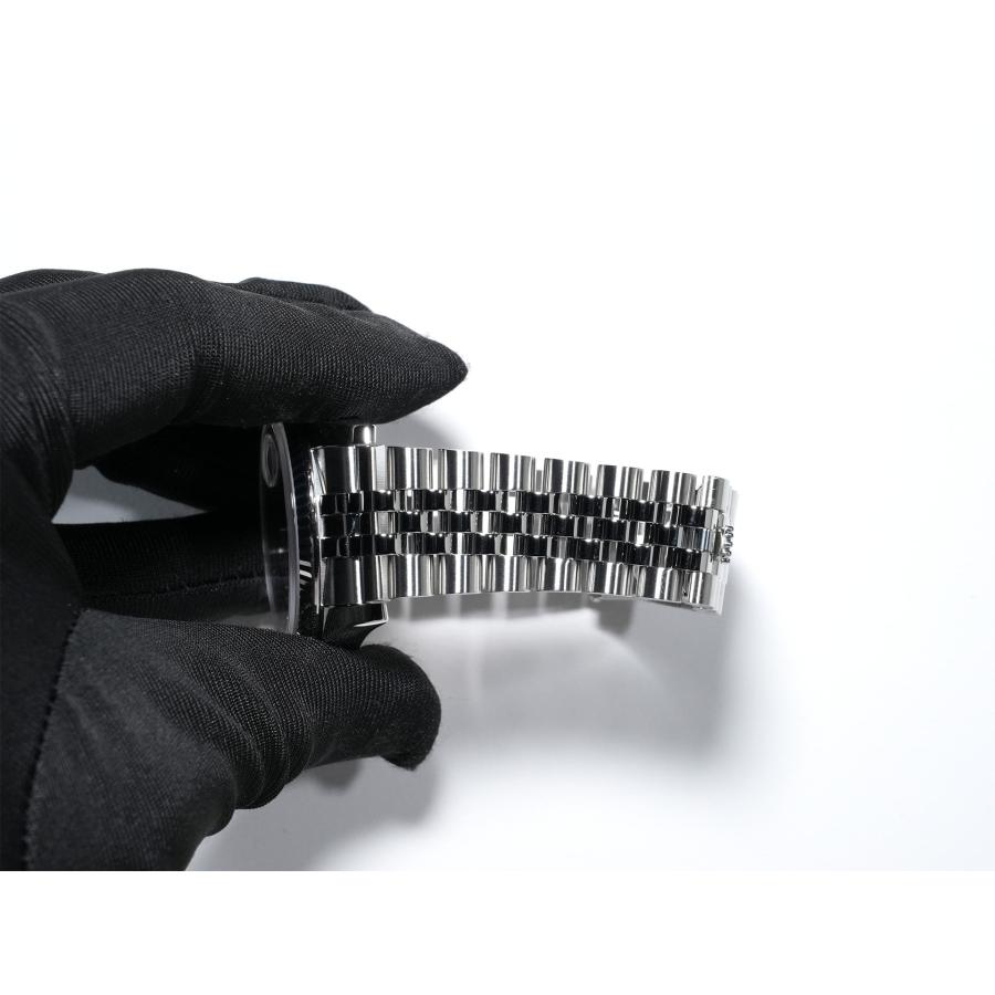 ロレックス デイトジャスト36 Ref.116234 ステンレススチール/ホワイトゴールド ブラックコンセントリック文字盤 ジュビリーブレスレット | デイトジャスト | 08