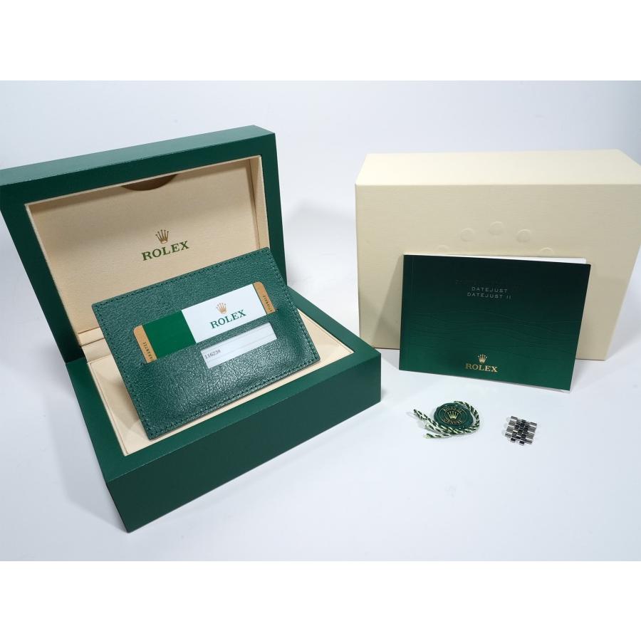 ロレックス デイトジャスト36 Ref.116234 ステンレススチール/ホワイトゴールド ブラックコンセントリック文字盤 ジュビリーブレスレット | デイトジャスト | 09