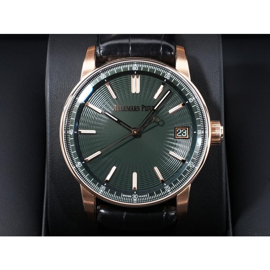 オーデマピゲ CODE 11.59 バイ オーデマ ピゲ Ref.15210OR.OO.A056KB.01 PG グリーン文字盤 | AUDEMARS PIGUET | 01