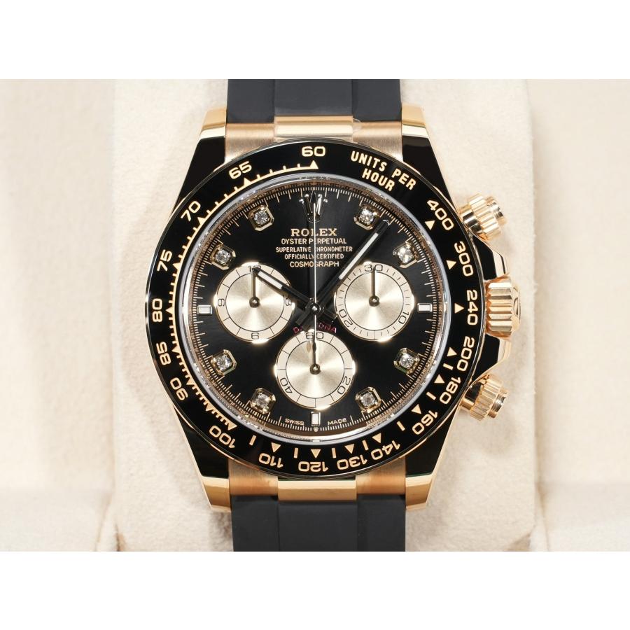 ロレックス デイトナ Ref.126518LN 18KYG ブライトブラックxゴールデンx8Pダイヤ文字盤 | コスモグラフ デイトナ | 01