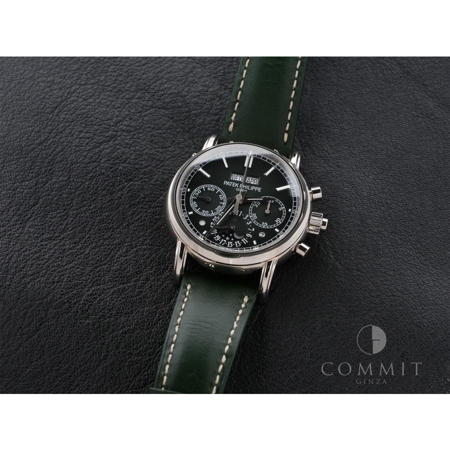 パテックフィリップ パーペチュアルカレンダー スプリットセコンド クロノグラフ Ref.5204G-001 ホワイトゴールド オリーブグリーンソレイユ文字盤 | PATEK PHILIPPE | 12