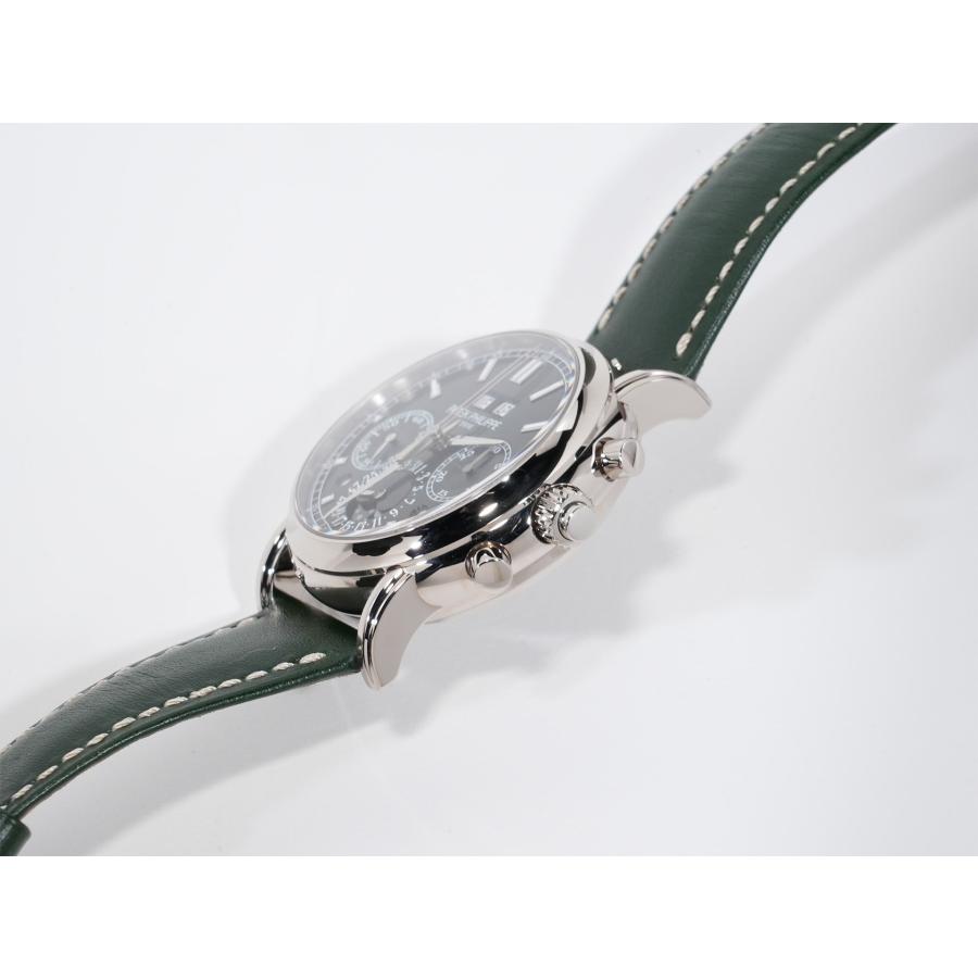 パテックフィリップ パーペチュアルカレンダー スプリットセコンド クロノグラフ Ref.5204G-001 ホワイトゴールド オリーブグリーンソレイユ文字盤 | PATEK PHILIPPE | 03