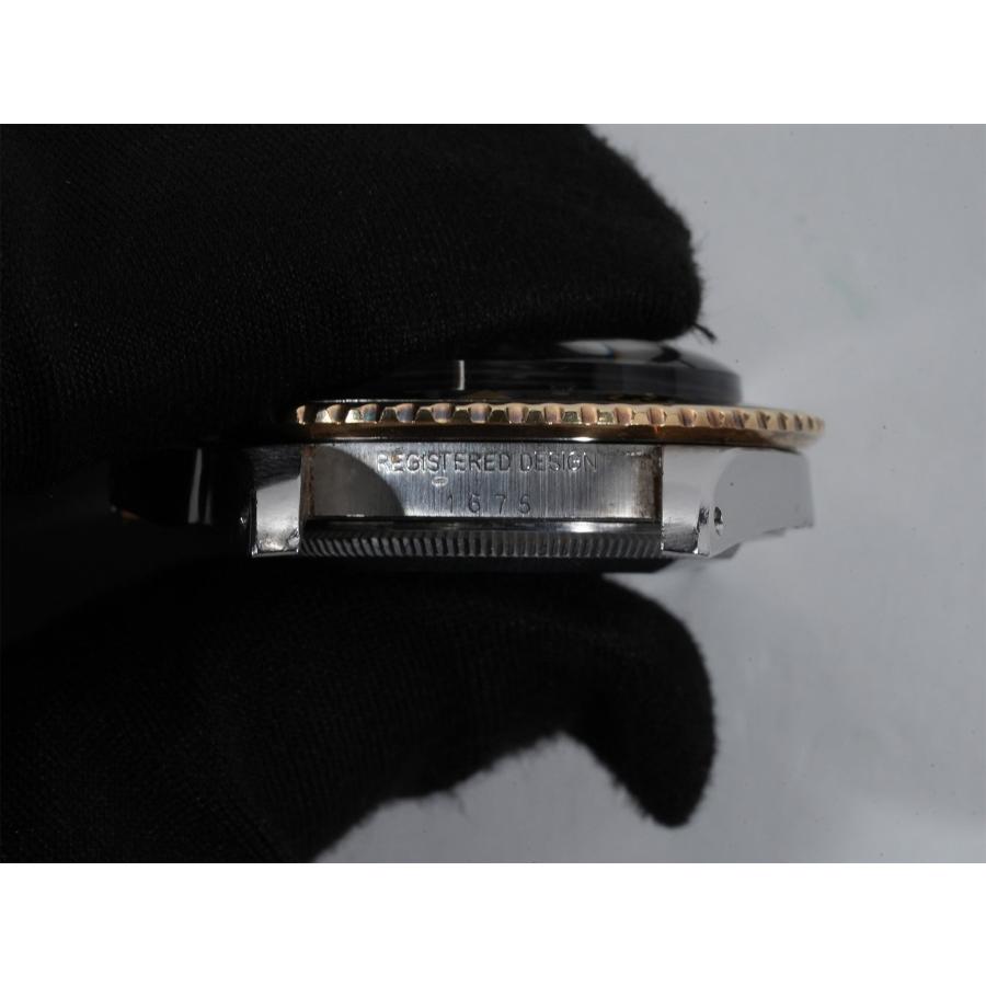 ロレックス GMTマスター Ref.1675/3 SS/YG ブラック文字盤 ジュビリーブレスレット | GMTマスター | 09
