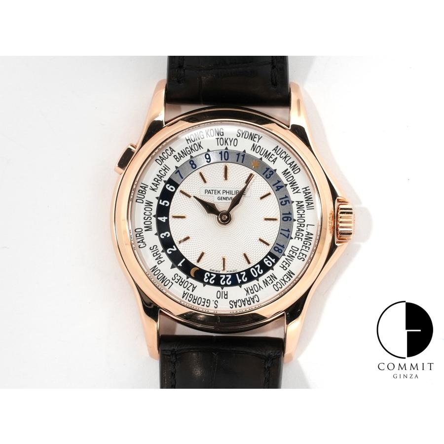 パテックフィリップ コンプリケーション ワールドタイム Ref.5110R-001 ローズゴールド シルバー文字盤 | PATEK PHILIPPE