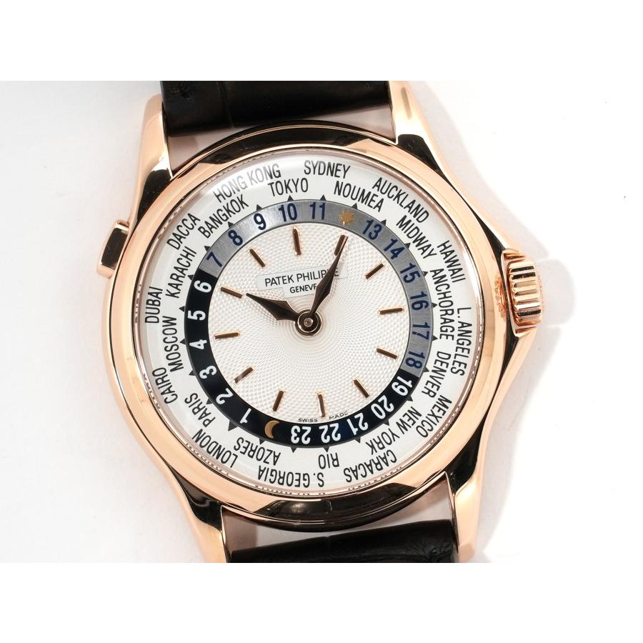 パテックフィリップ コンプリケーション ワールドタイム Ref.5110R-001 ローズゴールド シルバー文字盤 | PATEK PHILIPPE | 02