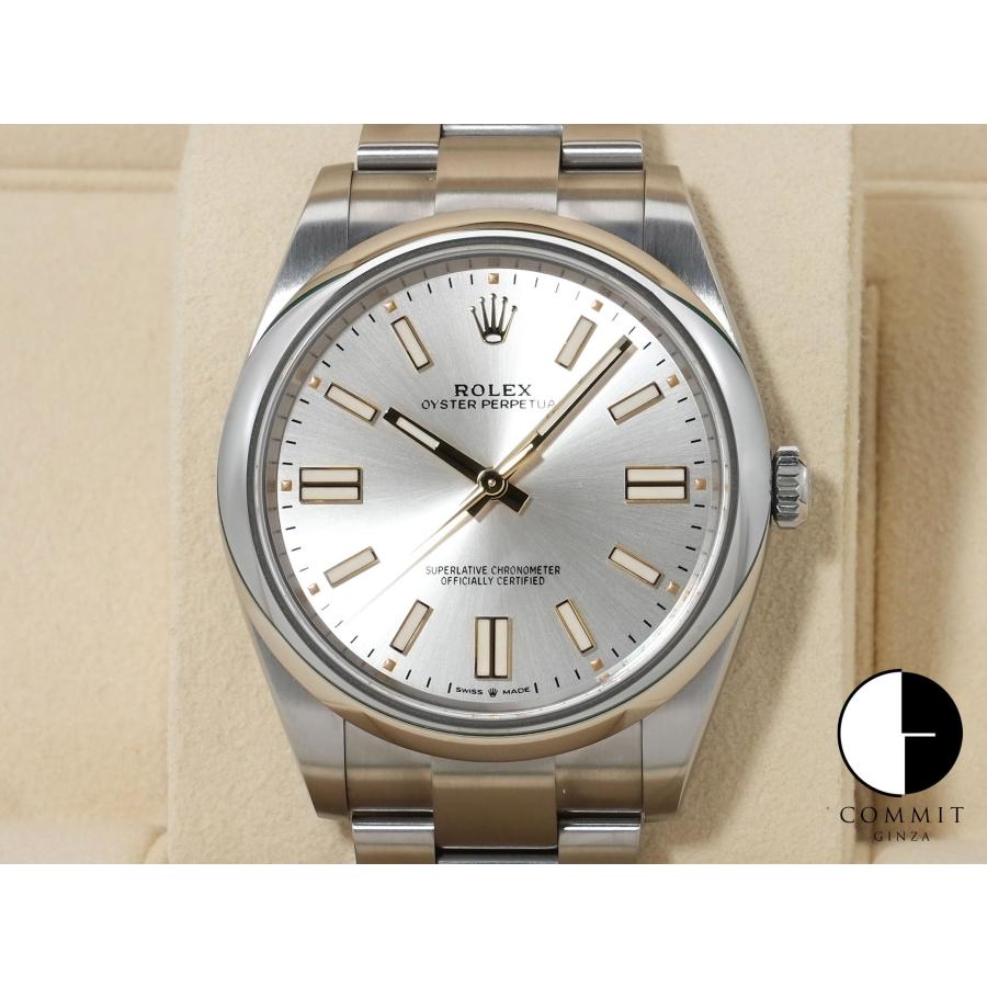 ロレックス オイスターパーペチュアル41 Ref.124300 ステンレススチール シルバー文字盤 | オイスター パーペチュアル