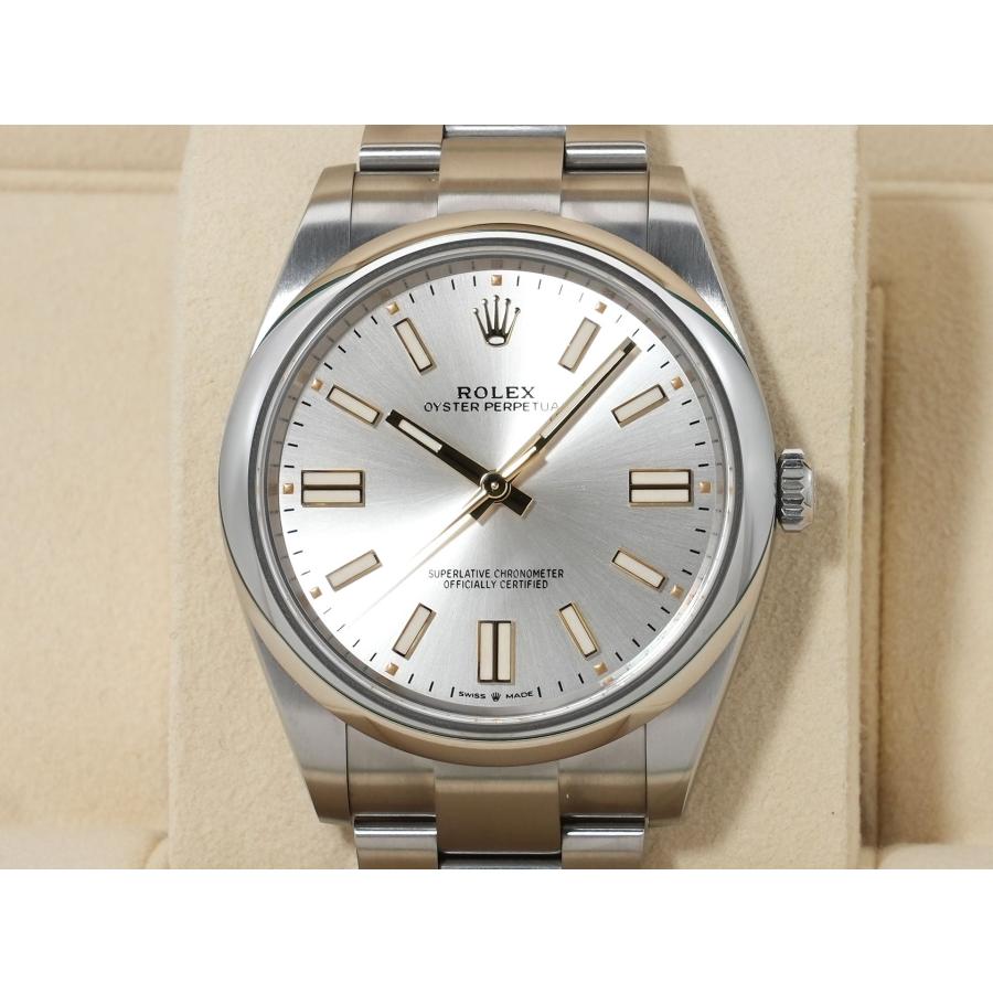 ロレックス オイスターパーペチュアル41 Ref.124300 ステンレススチール シルバー文字盤 | オイスター パーペチュアル | 01