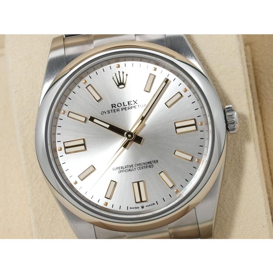 ロレックス オイスターパーペチュアル41 Ref.124300 ステンレススチール シルバー文字盤 | オイスター パーペチュアル | 02