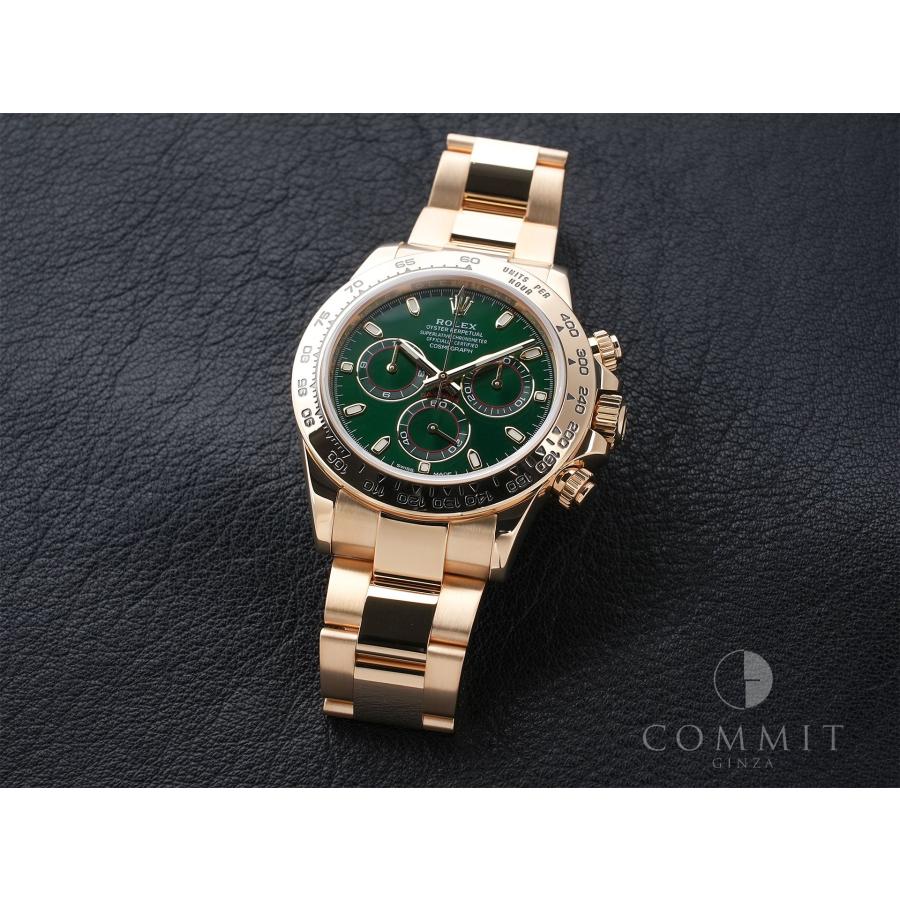 ロレックス デイトナ Ref.116508 イエローゴールド グリーン文字盤 | コスモグラフ デイトナ | 10