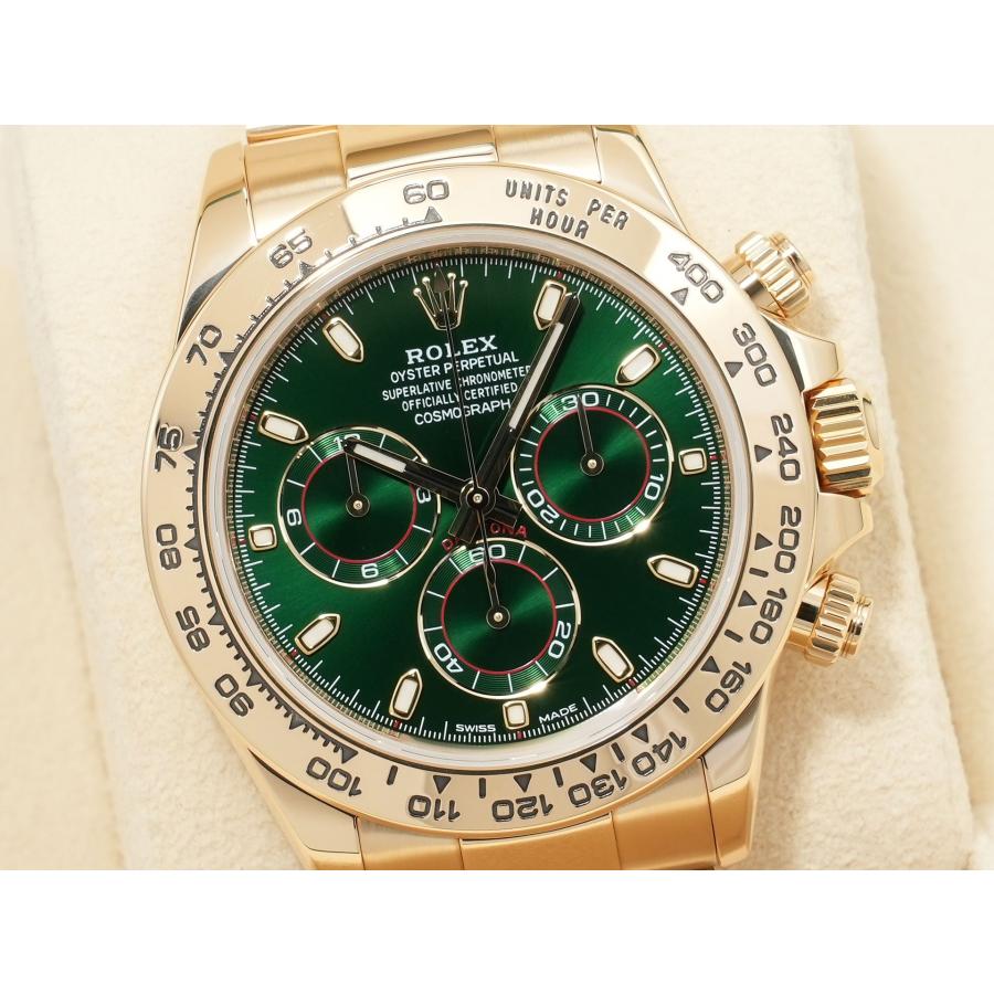 ロレックス デイトナ Ref.116508 イエローゴールド グリーン文字盤 | コスモグラフ デイトナ | 02