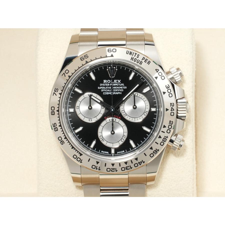 ロレックス デイトナ Ref.126509 ホワイトゴールド ブライトブラックxスチール文字盤 | コスモグラフ デイトナ | 01