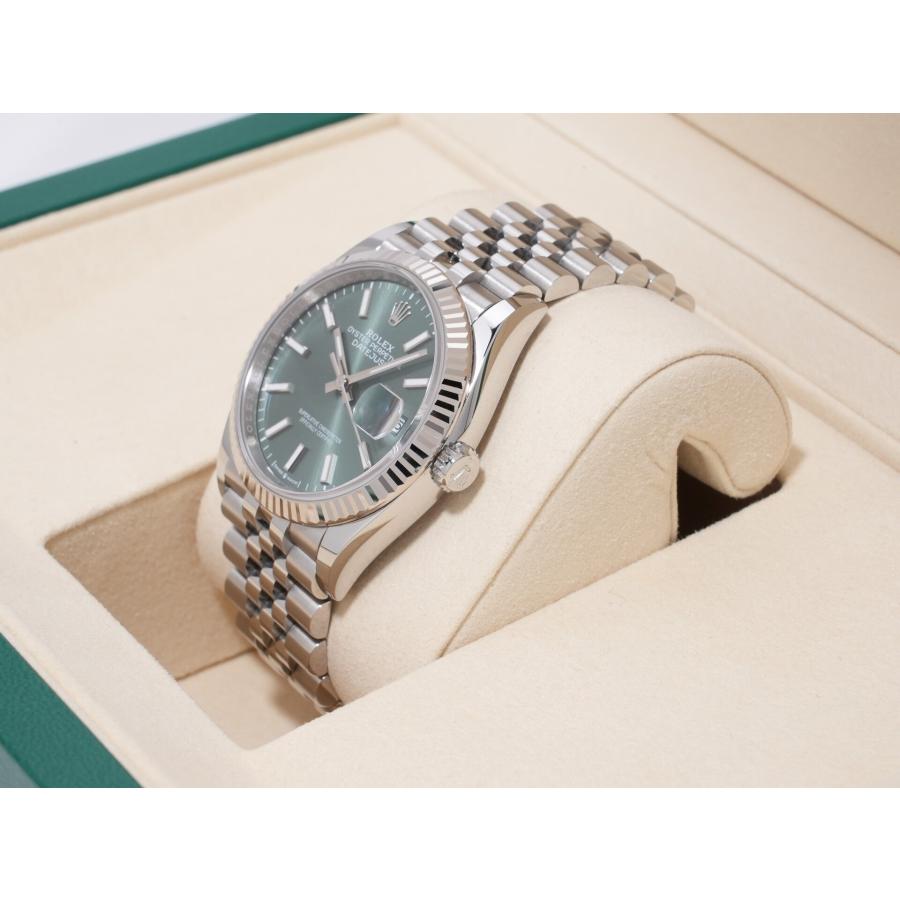 ロレックス デイトジャスト36 Ref.126234 ステンレススチール/ホワイトゴールド ミントグリーン文字盤 ジュビリーブレスレット | デイトジャスト | 03