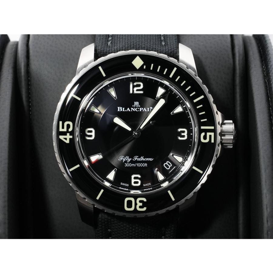 ブランパン フィフティファゾムス Ref.5015 12B30 B52B チタン ブラック文字盤 | BLANCPAIN | 01