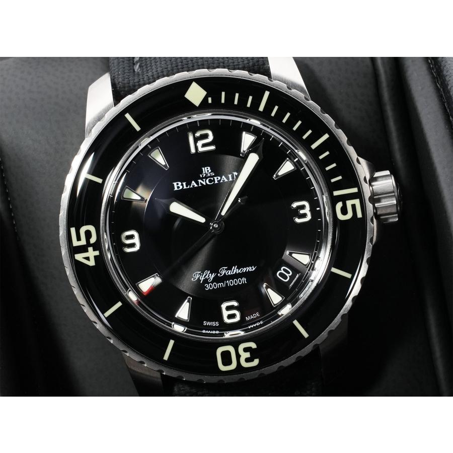 ブランパン フィフティファゾムス Ref.5015 12B30 B52B チタン ブラック文字盤 | BLANCPAIN | 02