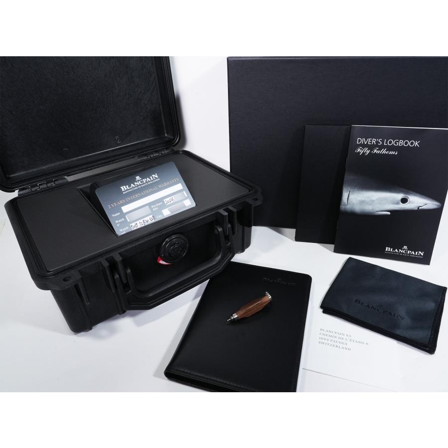 ブランパン フィフティファゾムス Ref.5015 12B30 B52B チタン ブラック文字盤 | BLANCPAIN | 08