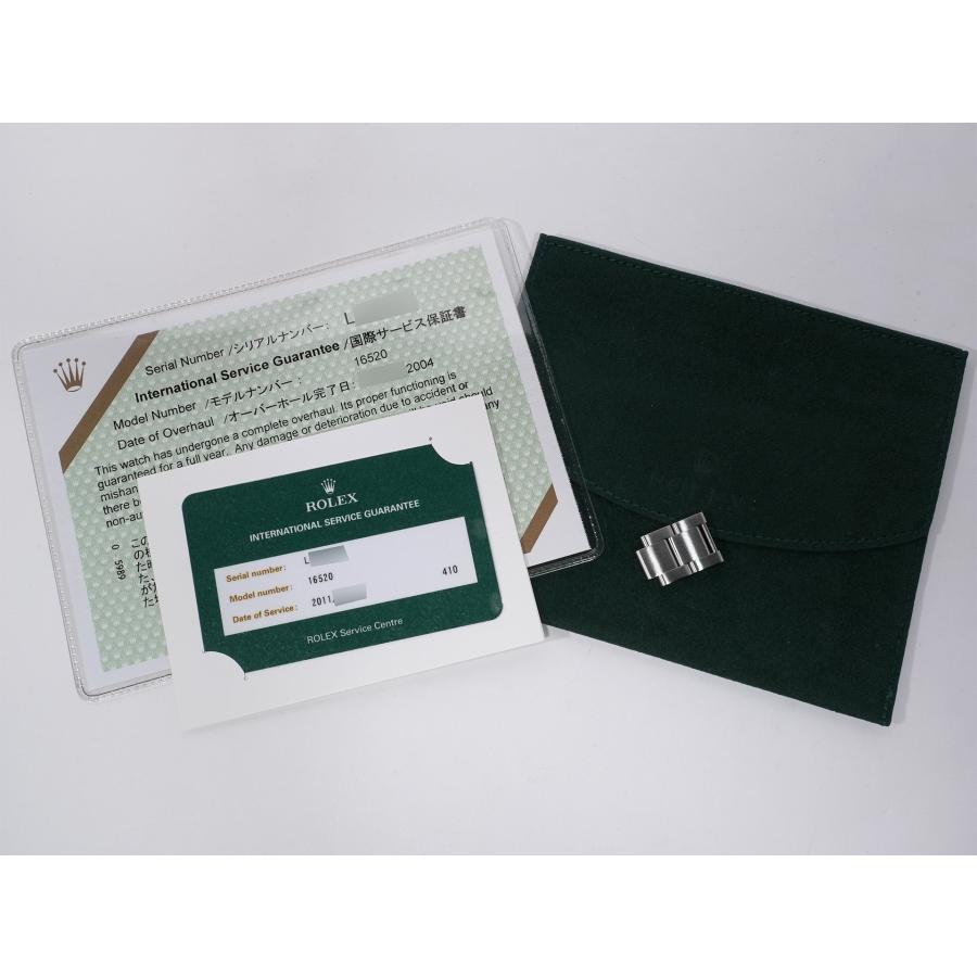 ロレックス デイトナ エルプリメロ Ref.16520 ステンレススチール ホワイト文字盤 | コスモグラフ デイトナ | 09