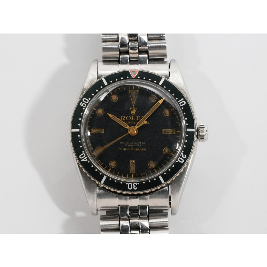 ロレックス ターノグラフ Ref.6202 SS ブラック文字盤 | ROLEX | 01