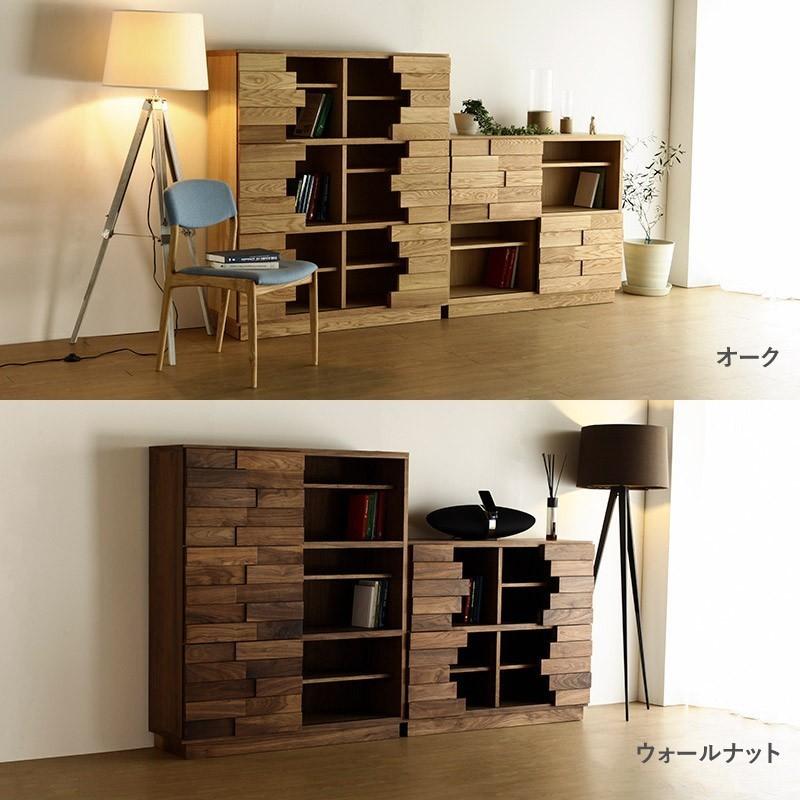 ウォールナット製3段シェルフ