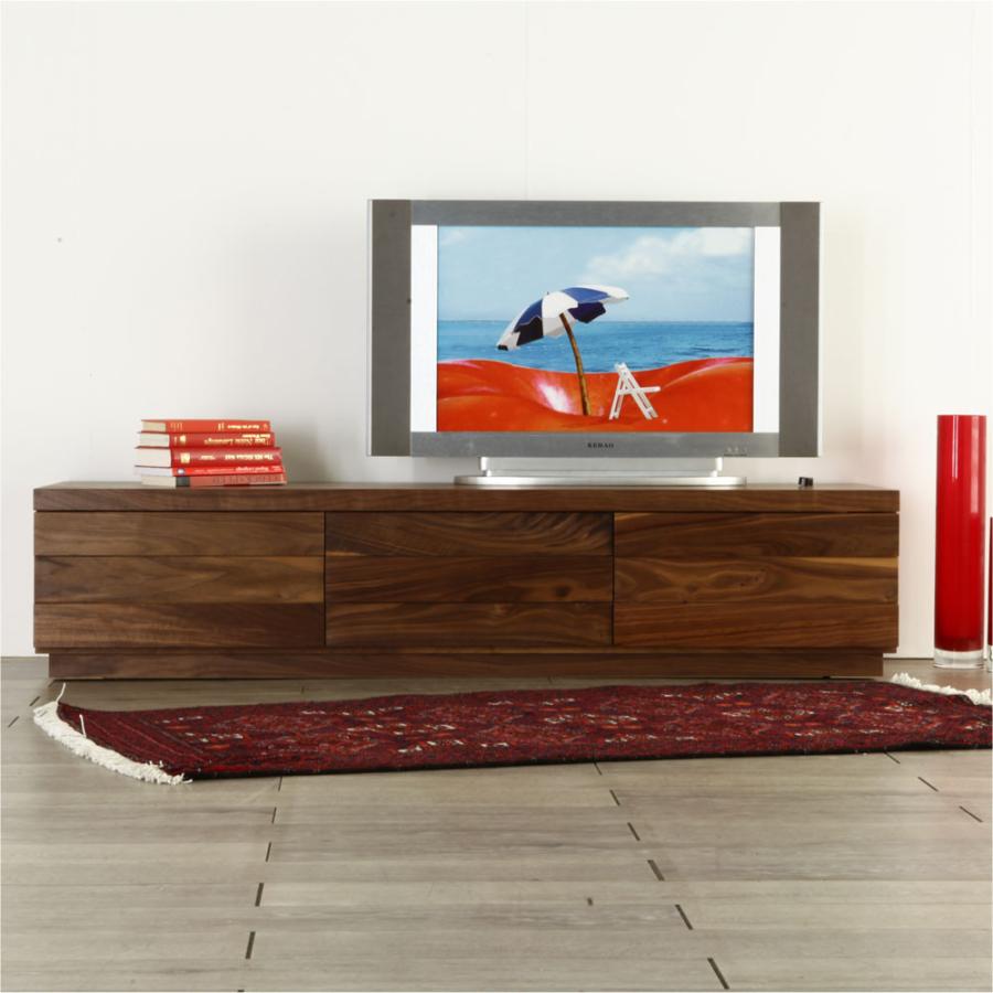 野中木工所 Crater テレビボード ロータイプ 完成品 120cm 160cm 180cm