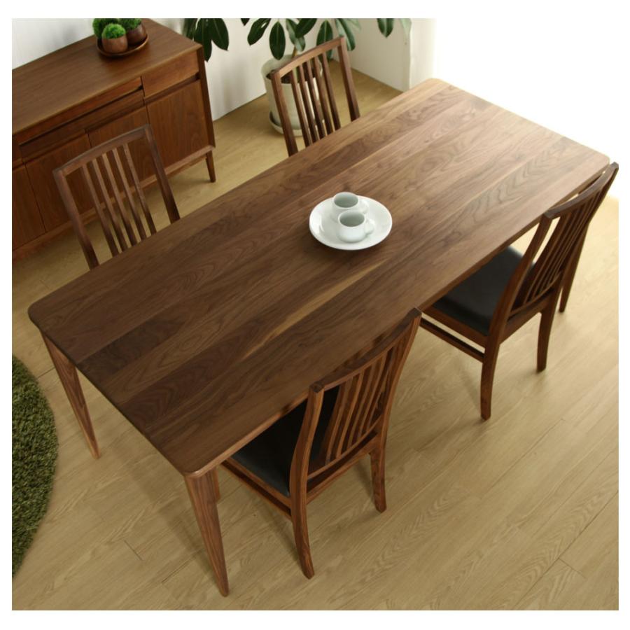 野中木工所 シーズ 無垢材 ダイニングテーブル 180cm 4人掛け 6