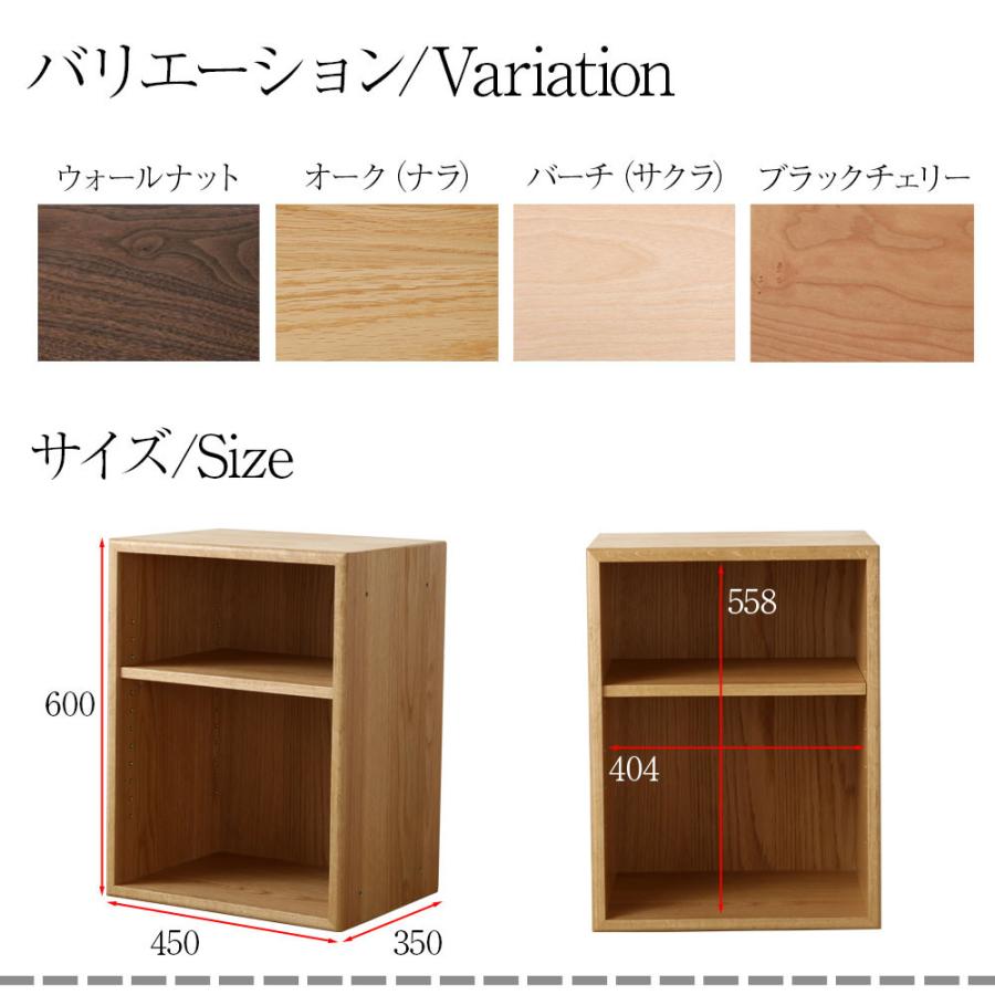 野中木工所 cat walk キャットウォークB オープン収納 ウォールナット