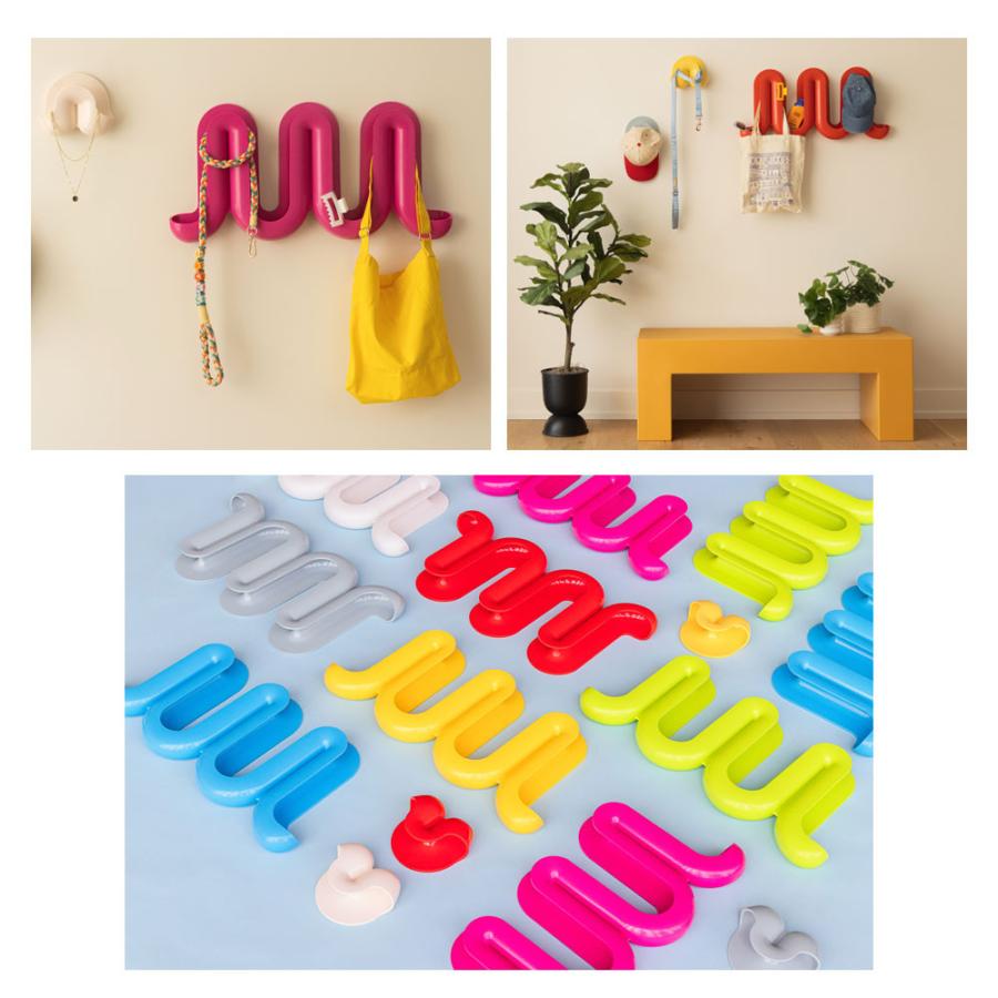 Heller ウォールシェルフ 壁掛け 収納 Swell Wall Catchall コート
