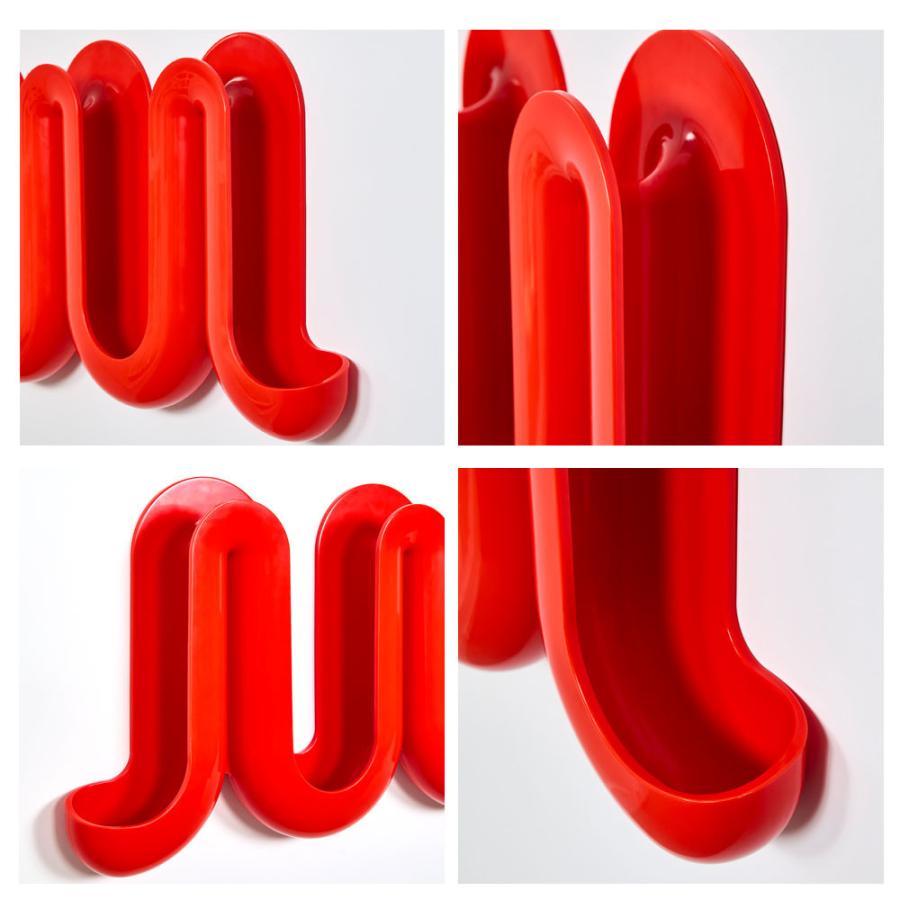 Heller ウォールシェルフ 壁掛け 収納 Swell Wall Catchall コート