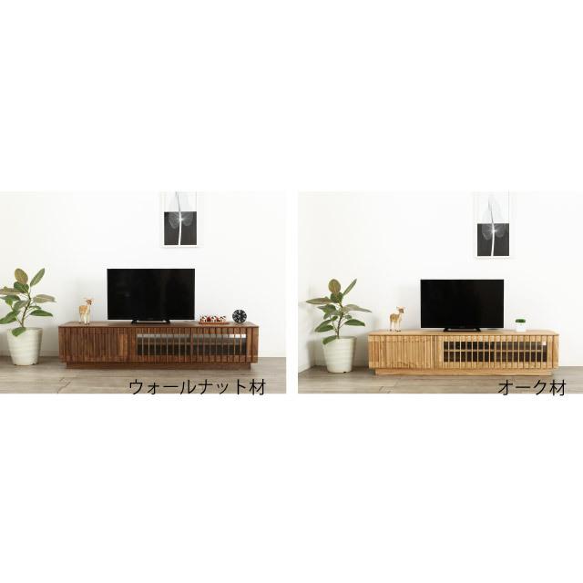 国産 テレビボード 160cm 木目調 ウォールナット調 完成品 テレビ台 野中木工所 テレビボード 160 ラティス ウォールナット テレビ台 天然