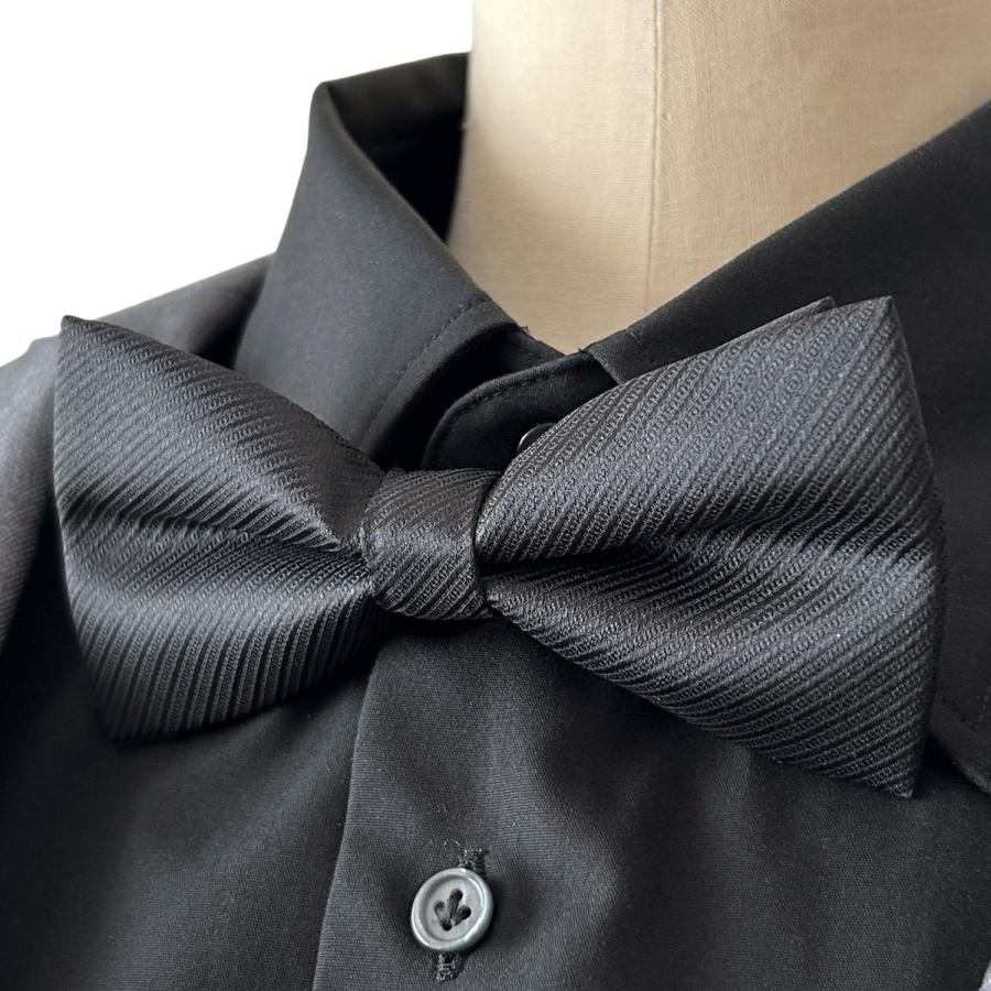 haoa 蝶ネクタイ メンズ フック式 ワンタッチ bow tie ボウタイ
