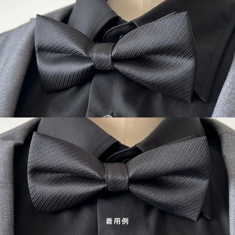 haoa 蝶ネクタイ メンズ フック式 ワンタッチ bow tie ボウタイ
