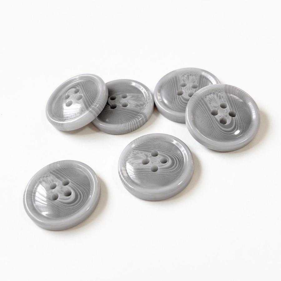 haoa ボタン 6個セット 直径18mm 20mm 23mm 25mm 水牛調ボタン 水牛角