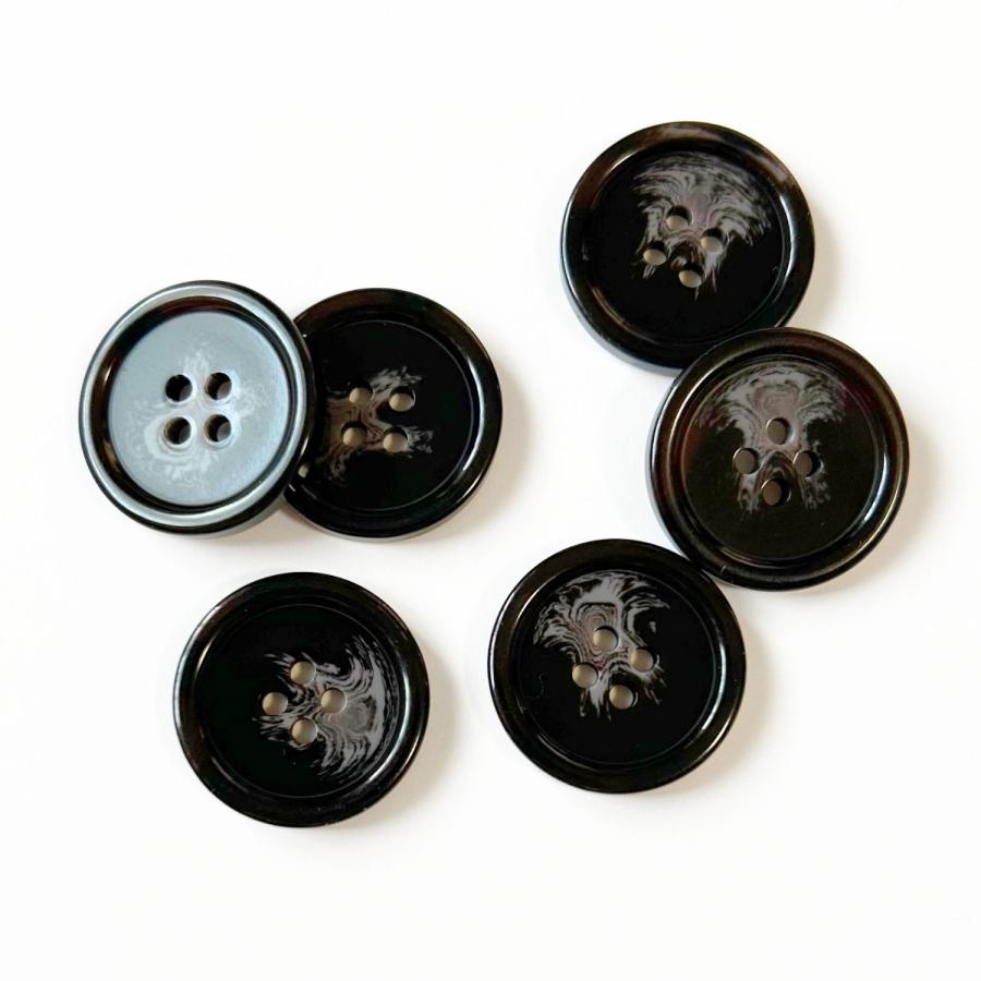 haoa ボタン 1個 単品 バラ売り 直径18mm 20mm 23mm 25mm 水牛調ボタン
