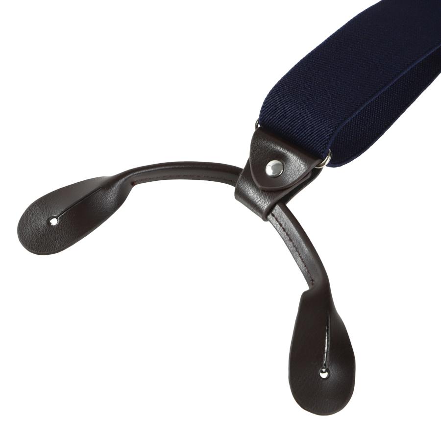 haoa ボタン式 サスペンダー カジュアル ズボンつり 幅広 長さ調節可能 吊りバンド ボタン型 Y型 ショルダーサスペンダー 3.5cm幅 ボタン６個付き |  | 11