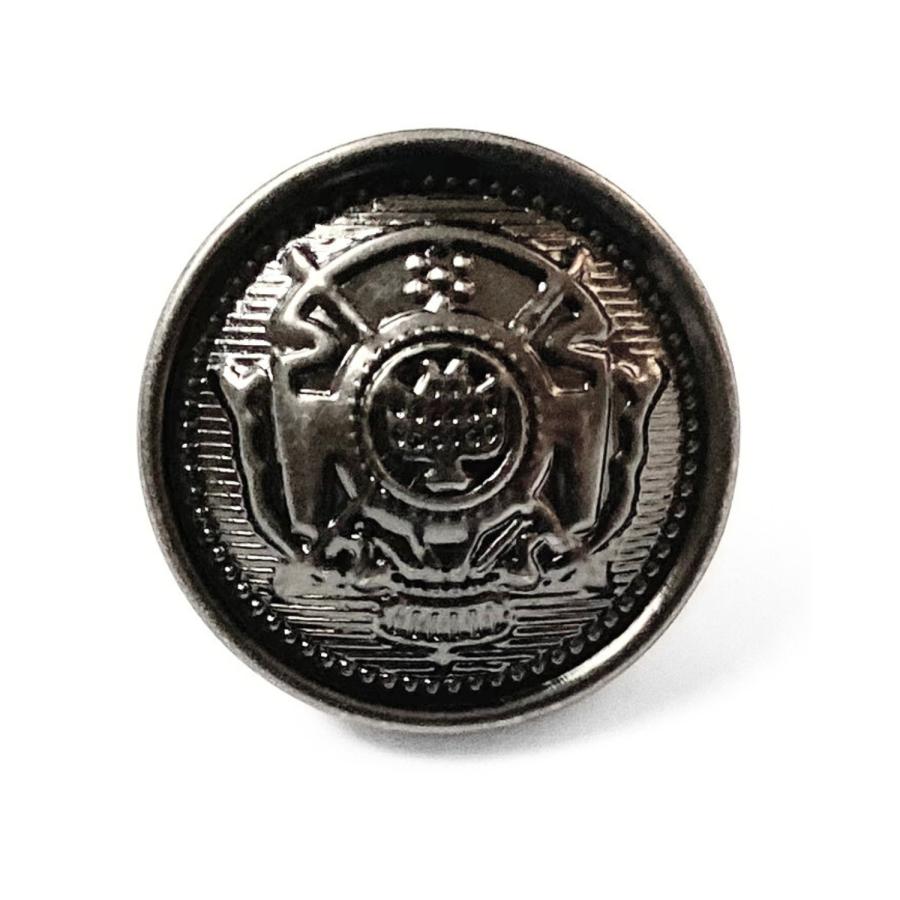 haoa ボタン 1個 単品 バラ 直径 23mm 20mm 18mm 15mm 裏足付き 金属